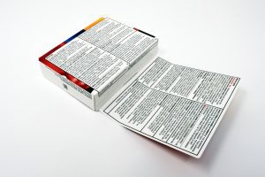 Plain Language labelling - integrated packaging