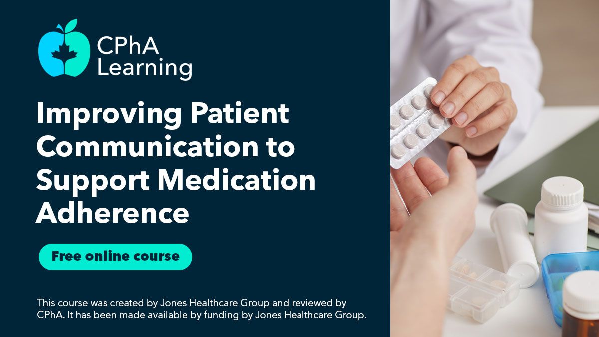 Communication to Improve Medication Adherence Course Cover